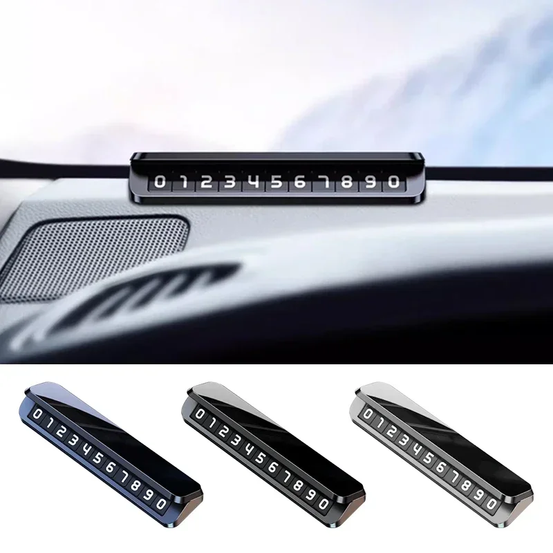 Car Styling Parcheggio Temporaneo Carta Numero Di Telefono Targa Park Stop Per Mg Zs 5 6 350 Tf Express Zr Mgf Gs X-Power Accessori
