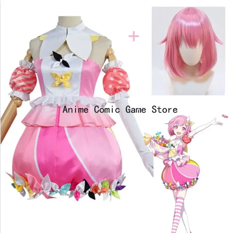 Progetto Sekai Palcoscenico Colorato! Ootori Emu Otori Emu Costumi Cosplay Parrucca Halloween Natale Carnevale Costume Per Donne Ragazze