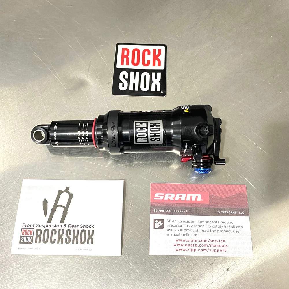 Rock Shox 165Mm Telecomando Ammortizzatore Posteriore Deluxe 165Mm Blocco Remoto Nudo Rlc3 Debon Air Scott Spark Deluxe Nude Rlc3 Air 165X40