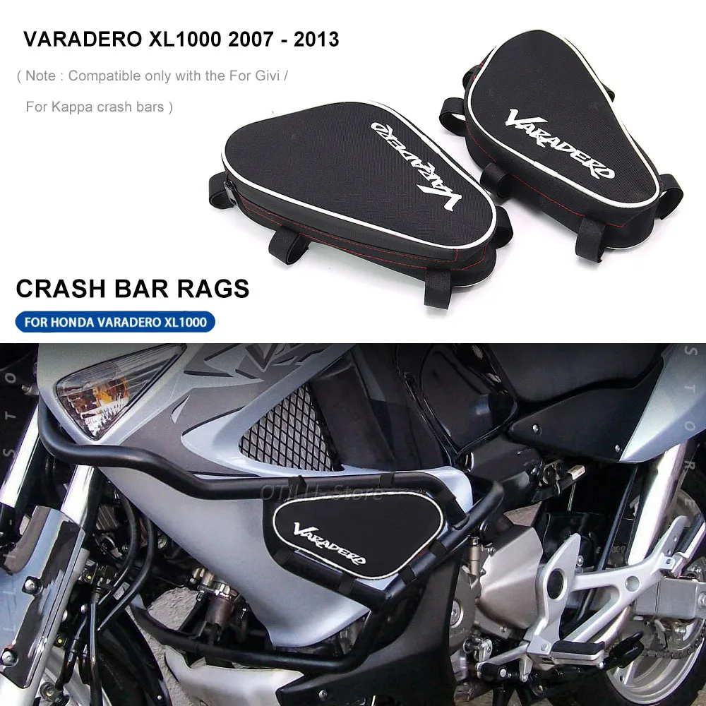 New Motorcycle Frame Crash Bars Borsa Impermeabile Borsa Di Posizionamento Per Attrezzi Di Riparazione Paraurti Per Honda Tek Xl1000 Xl 1000 2007-2013