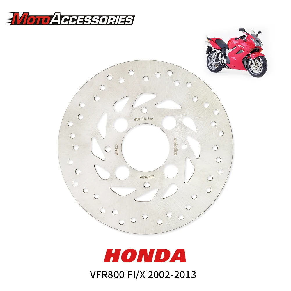 Per Honda Vfr800X Crossrunner 2011-2014 Vfr800Fi 2002-2013 Rotore Disco Freno Posteriore Mtx Moto Street Bike Frenatura Mds01075