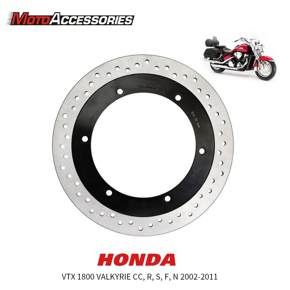 Per Honda Vtx1800 Gl1500Cf Valkyrie Interstate Disco Freno Rotore Posteriore Mtx Moto Street Bike Frenatura Mds01074 Parte Moto