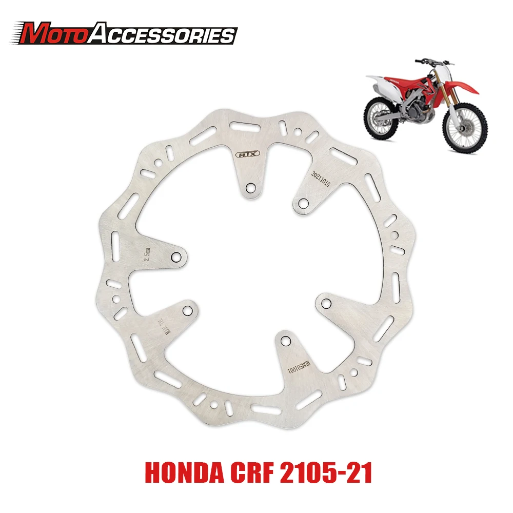 Rotore Disco Freno Anteriore Per Honda Crf210 2005-2021 Mtx Moto Dirt Bike Freni Dischi Accessori Moto Nuovo Mdhs01002