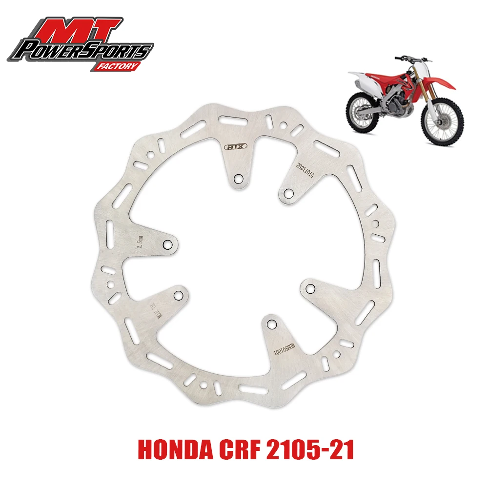 Per Honda Crf210 2005-2021 Freno Anteriore Disco Rotore Mtx Moto Dirt Bike Frenatura Accessori Moto Nuovo Mdhs01002