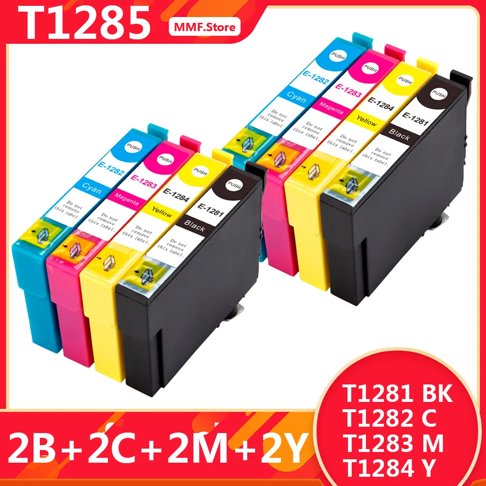 Compatibile Per Epson T1285 Multipack S 22,Sx 125Sx 230,Sx 235W Sx 420W Sx 425W,Sx 430W,Sx 440W,Sx 445W,Bx 305F,Bx 305Fw,Bx 305Fw