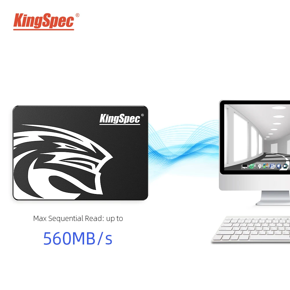 Kingspec Ssd Hdd Sata 120Gb 240Gb 512Gb Hard Disk 4Tb 1Tb 2Tb 2.5 Hard Drive Hd Unità A Stato Solido Interna Per Notebook Desktop