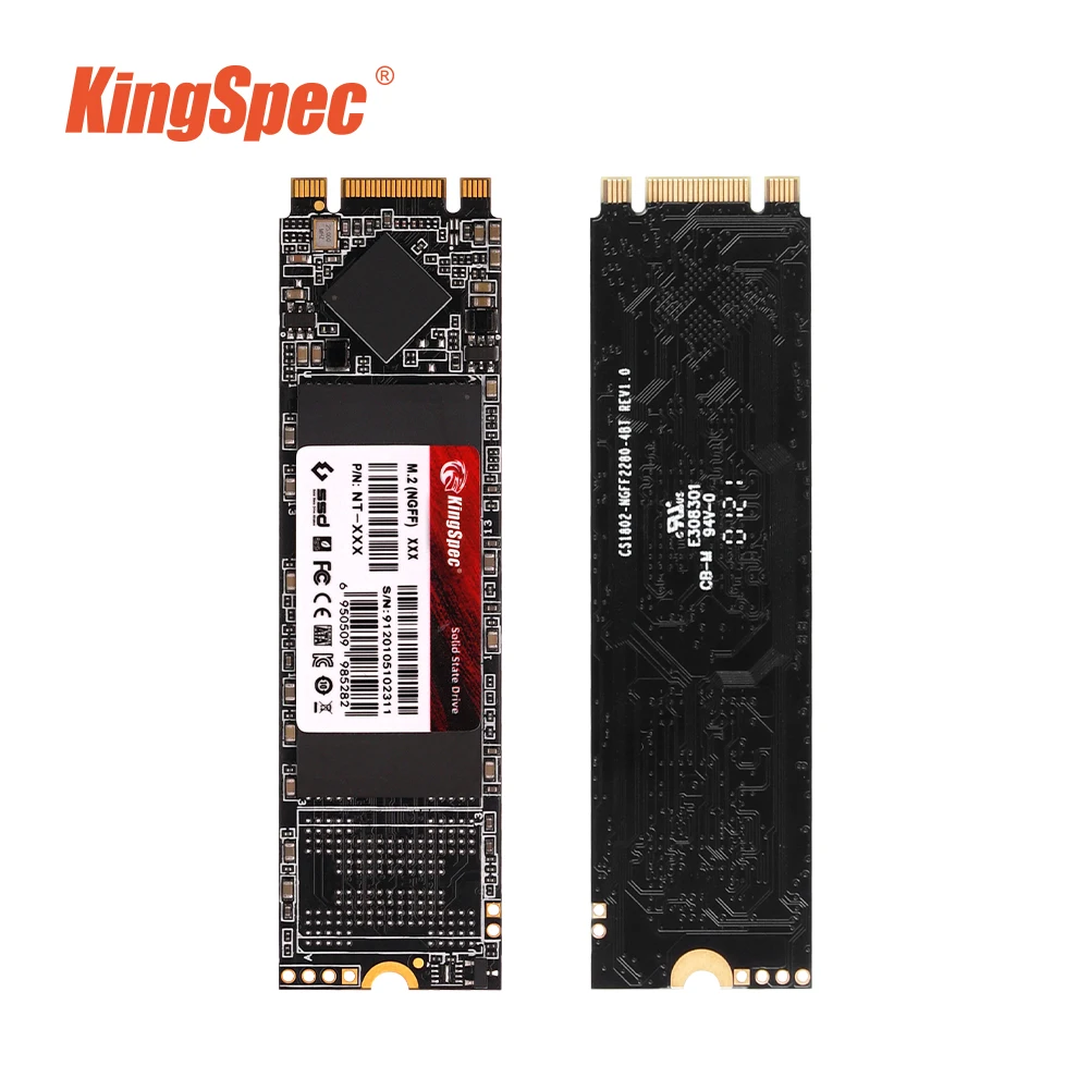 Kingspec M.2 Ssd Sata 1Tb 512Gb 256Gb 128Gb M.2 2280 Ngff Sata 2Tb 4Tb Hd Unità A Stato Solido Interne Disco Rigido Per Laptop