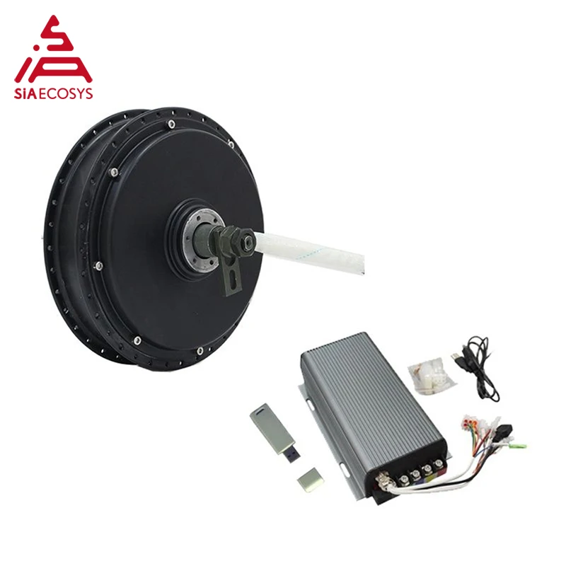 Qs Motor72V 100 Km/H Qs Motor 3000W 205 50H V3 3T Motore Elettrico Per Kit Bici Da Bicicletta Con Controller Svmc72150 150A