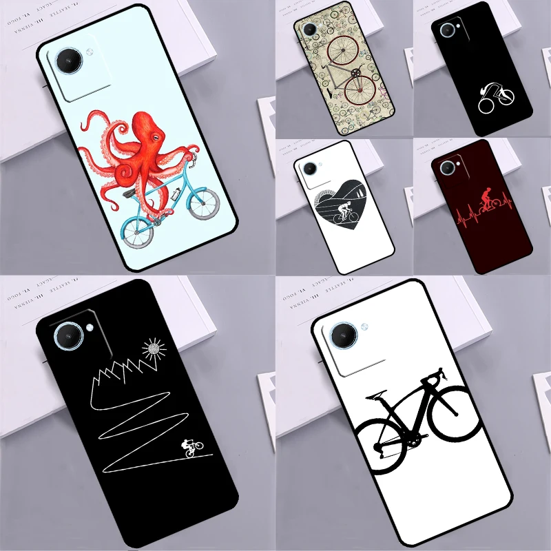 Love Cycling Bici Da Strada Per Realme Gt Neo 3 5 3T 8 9 10 11 Pro Plus C11 C15 C25S C21Y C30 C31 C33 C35 C53 C55 Case