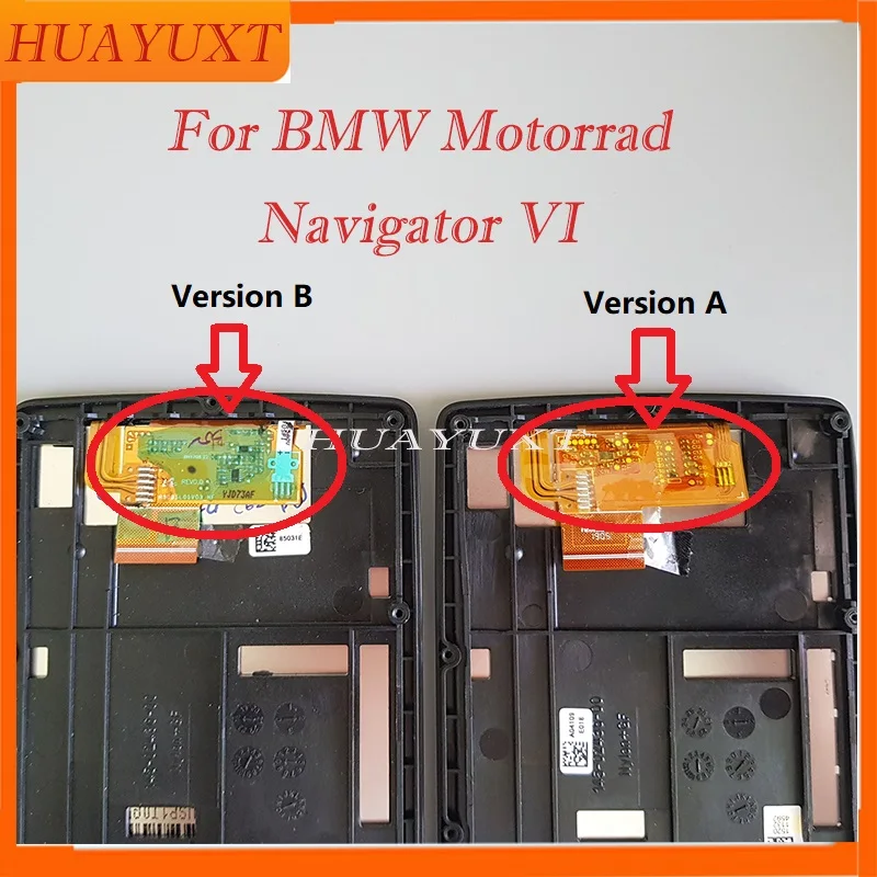Schermo Lcd Con Touchscreen Per Garmin Bmw Motorrad Navigator Vi 6 Sostituzione Della Parte Del Pannello A Sfioramento Dello Schermo Lcd
