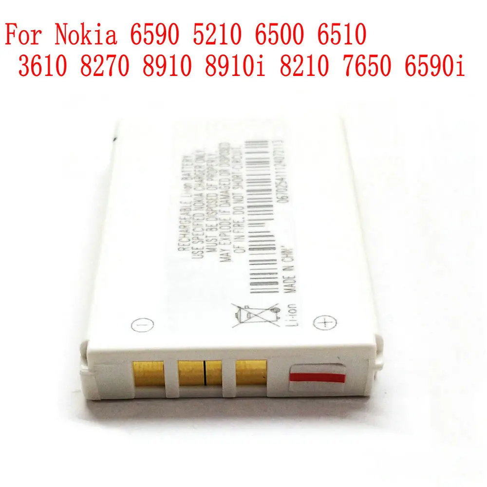 Batteria Di Alta Qualità Blb-2 Blb 2 Per Nokia 6590 5210 6500 6510 3610 8270 8910 8910I 8210 7650 6590I