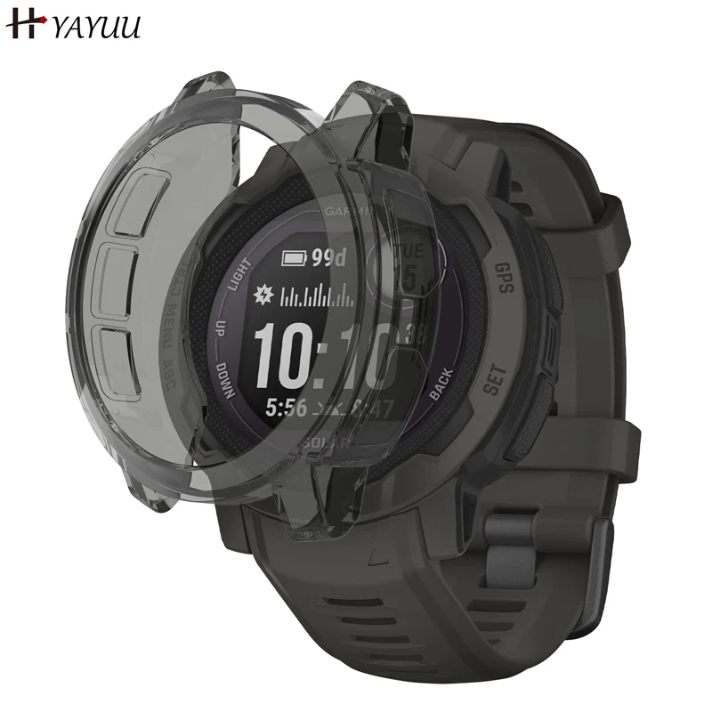 Custodia In Tpu Per Garmin Instinct 2, Custodia Protettiva Antiurto, Ultrasottile E Antigraffio Per Garmin Instinct 2