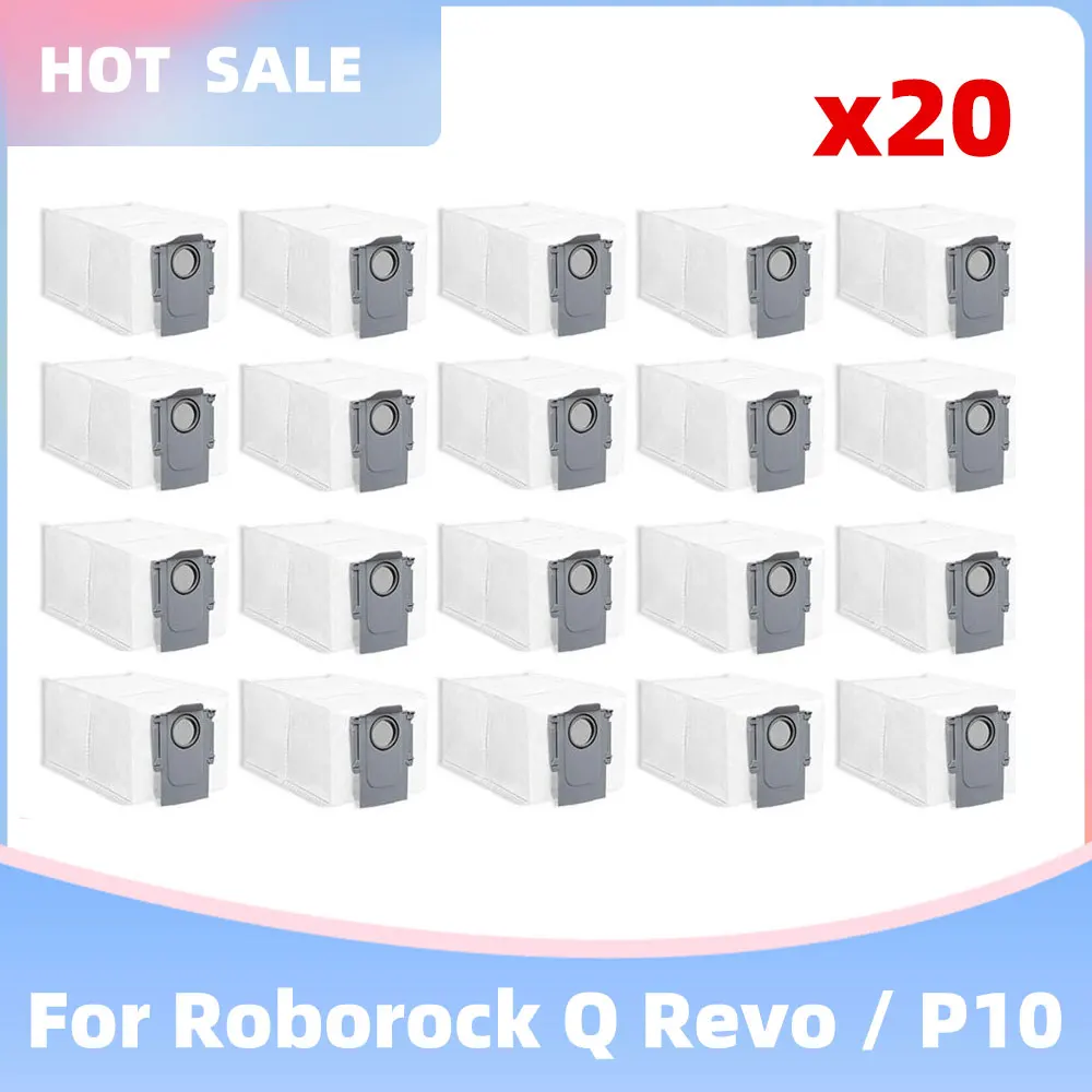 Compatibile Con Roborock Q Revo / Q Revo Pro / P10 / P10 Pro Ricambi Per Aspirapolvere Robot Sacchetto Antipolvere Accessori Di Ricambio
