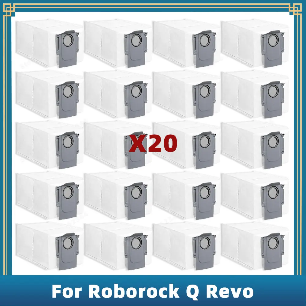 Compatibile Per Roborock Q Revo, Q Revo Pro, P10, P10 Pro Pezzi Di Ricambio Di Ricambio Accessori Sacchetto Della Polvere
