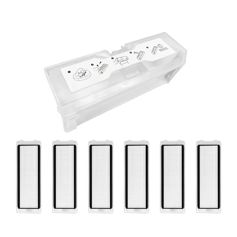Per Roborock Q Revo Dust Box Hepa Filter Robot Vacuum Sostituzione Pezzi Di Ricambio Accessori