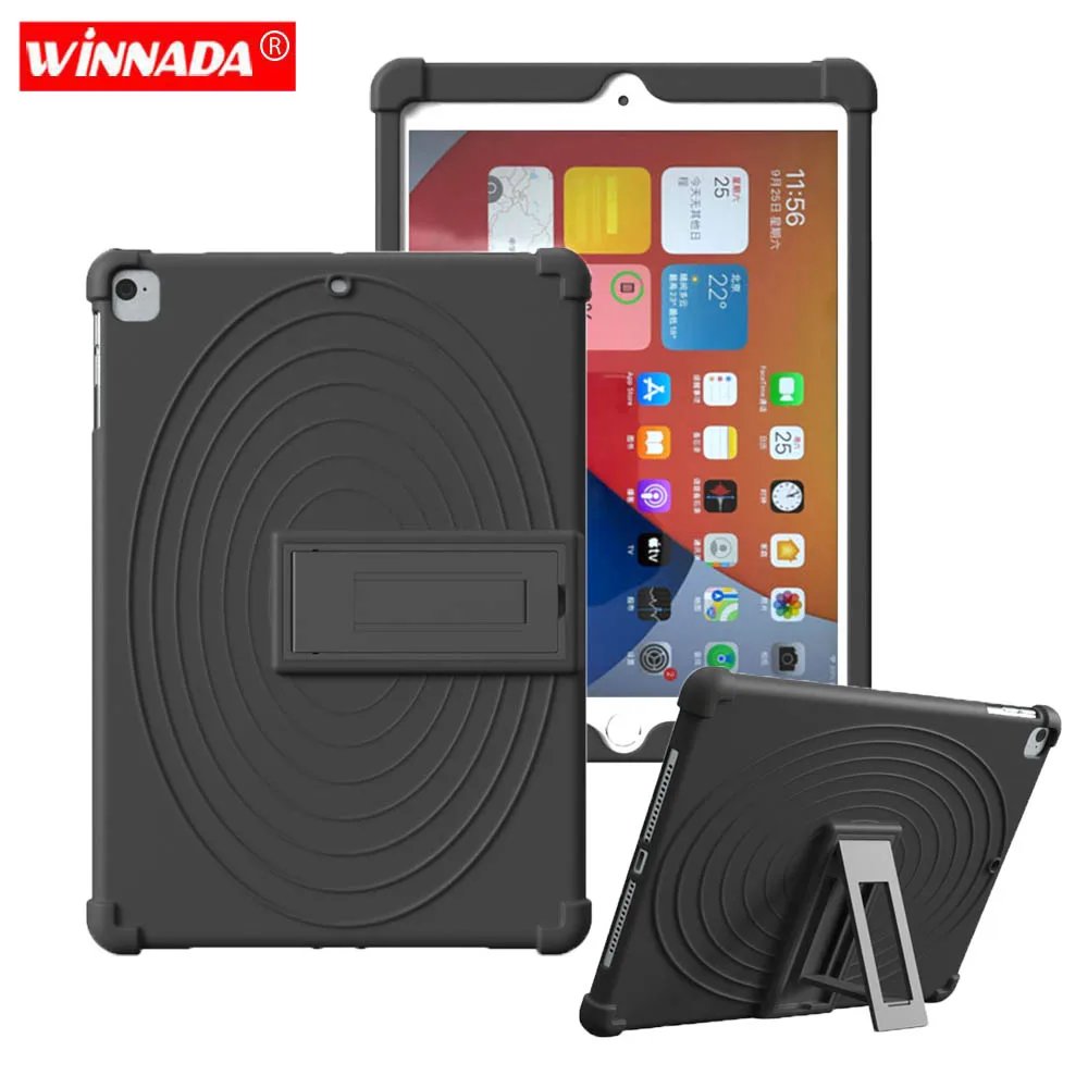 Per Ipad 6Th Gen Case A1954 A1893 Ipad 5Th Gen 9.7 "A1822 A1823 Cover In Silicone Coque Per Ipad Air2/Air 1/ Pro 9.7" A1566 A1475