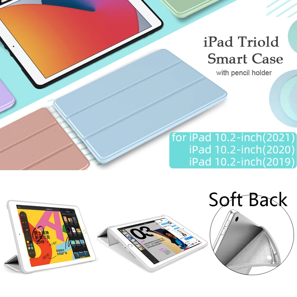 Per Ipad Custodia Da 9.7 Pollici 2018 Ipad 6Th Gen/ 2017 Ipad 5Th Gen Ipad Air 2/ Ipad Pro 9.7 ''Ipad 2 3 4 9.7 Custodia Protettiva In Silicone