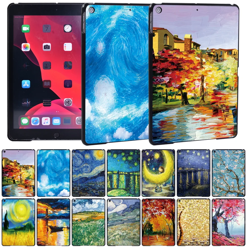 Per Apple Ipad Air 5Th 10.9 "/Ipad 9Th 8Th 7Th Case Ipad 2/3/4 5Th 6Th Gen Cover Posteriore In Plastica Ipad Air 1 2 3 4 Tablet Shell