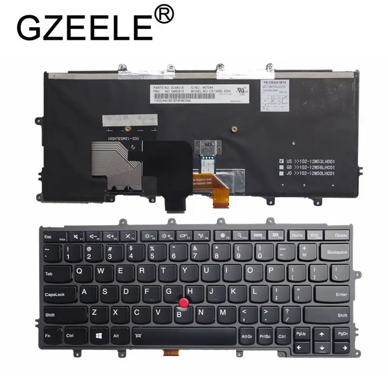 Tastiera Per Laptop Us/Sp/La/Br/Tr/Jp/Uk Per Lenovo Per Thinkpad X230S X240 X240S X250 X250S X240I X270 X260S X270 Con Retroilluminazione