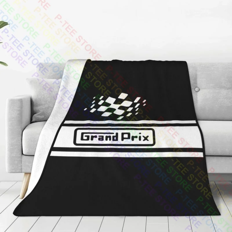 Lambretta Stripe Gp Flag 200 Grand Prix Coperta Shaggy Bedding Tiro Leggero In Pelliccia Sintetica Per Divano Camera Da Letto