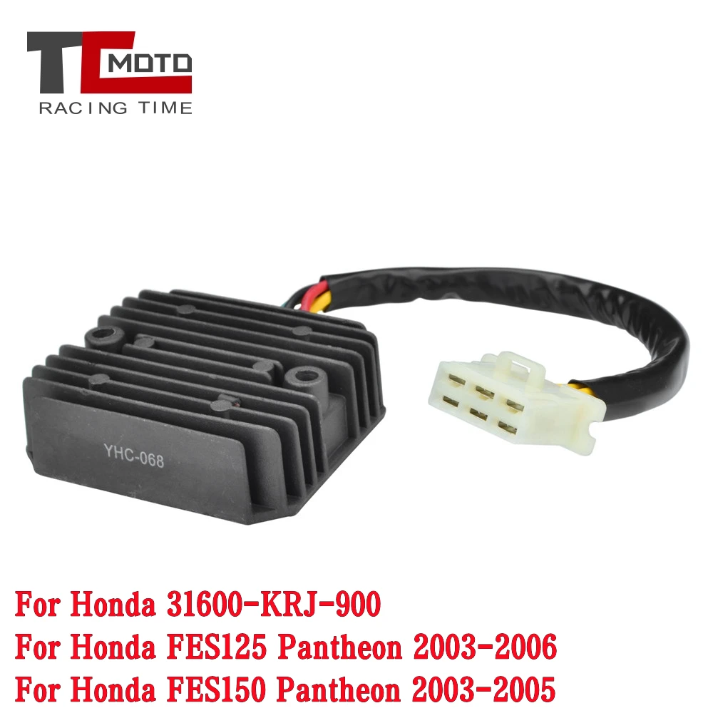 Motociclo Regolatore Di Tensione Raddrizzatore Di Corrente Per Honda Fes125 Fes150 Pantheon 125 150 Fes 2003 2004 2005 2006 31600-Krj-900
