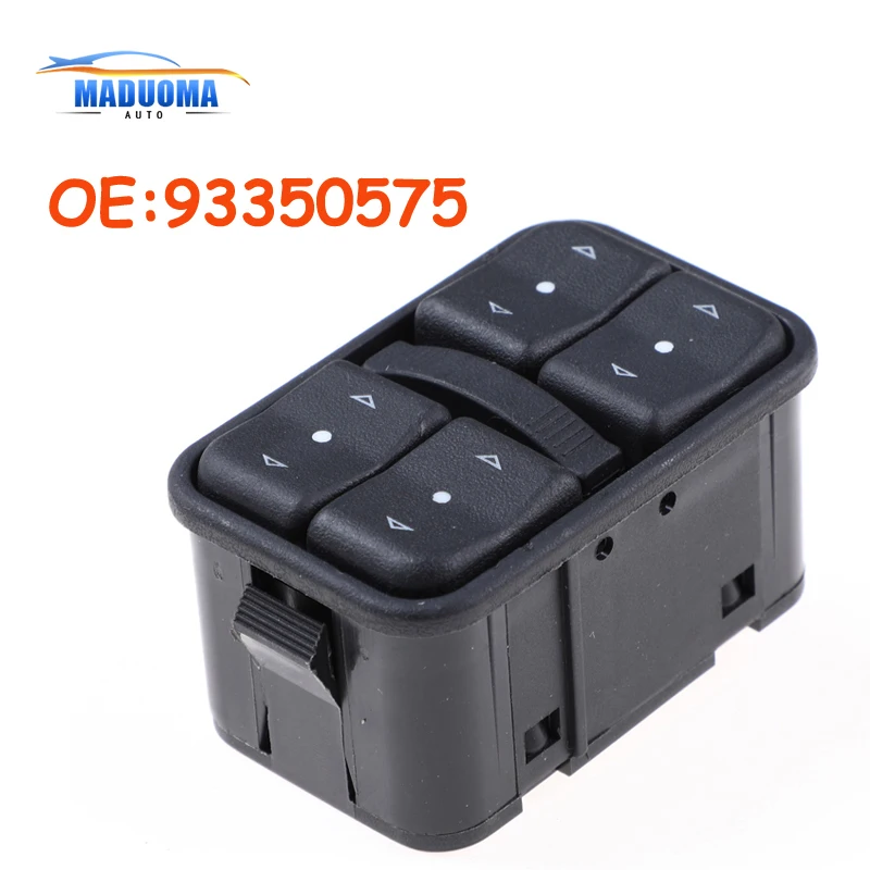 Nuova Auto 93350575 Per Vauxhall Opel Astra Zafira Mk I Master Interruttore Alzacristallo Elettrico 93350575