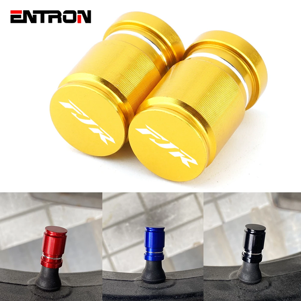 8 Colori Per Yamaha Fjr1300 Fjr 1300 Moto Bike Wheel Tire Valve Stem Caps Air Port Cover Plug Accessori Moto Cnc