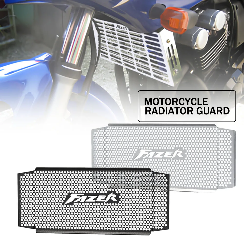 Moto Radiatore Guard Grill Protector Fzs600 Fazer S Hole Type Water Tank Net Cover Per Yamaha Fzs 600 Fazer 1998-2003 Accessori