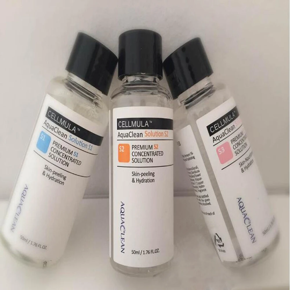 Hydra Facial Serum Aqua Clean Peeling Solution Per Hydro Dermoabrasione Cura Della Pelle Beauty Machine Rimozione Delle Rughe