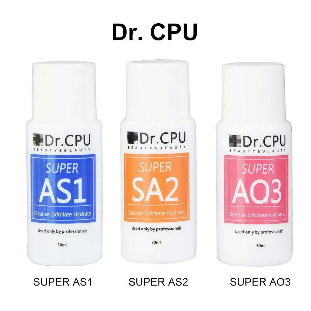 Hydrogen Skin Care Face Serum Hydro Facial Aqua Peel Solution 30Ml As1 Sa2 Ao3 Per Dermoabrasione Machine Skin Deep Clean