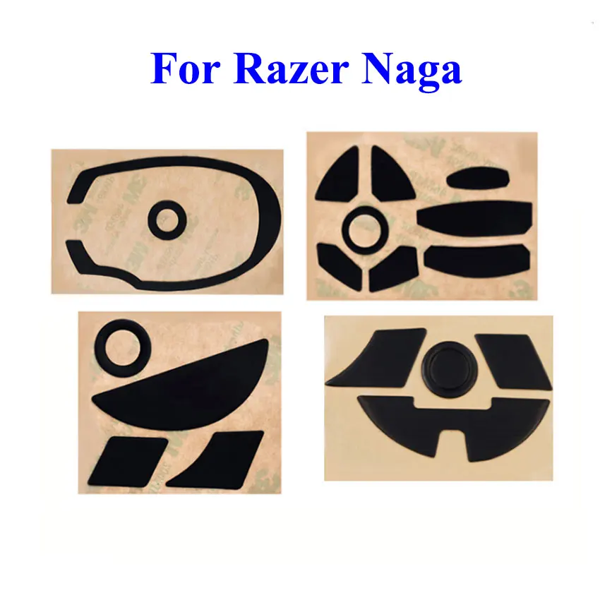 10Set Mouse Sepatu Per Razer Naga 2012 2014 Chroma Epik Hex V2 Cair Edisi Khusus Naga Trinity Mouse Da Gioco Mengganti Kaki