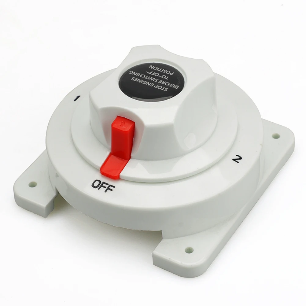 6V -32V 360A Dual Boat Battery Selector Switch Disconnect Power Cut Off On Per Marine