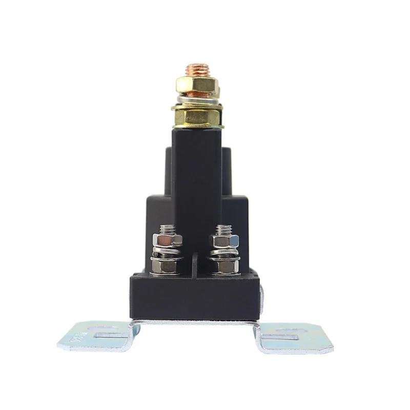 Car Relay Starter Solenoid Relay 500A/12V/24V 4 Terminal Car Starter Power Switch Dual Battery Isolator Auto Start Contactor