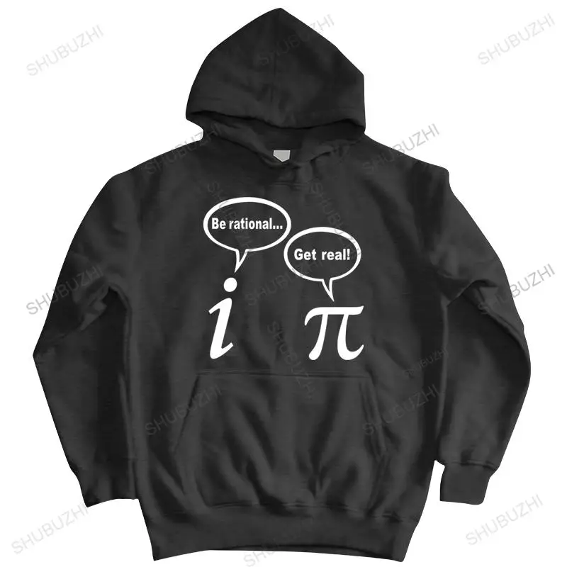 Men Spring Sweatshirt Fashion Brand Loose Hoodie Be Rational Get Real New Arrived Hooded Zipper For Men Autumn Hoody Gift