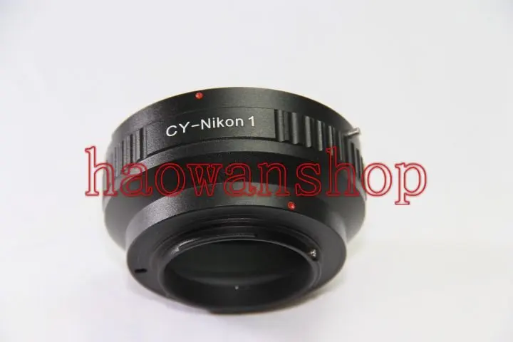 Anello Adattatore Cy-N1 Per Contax Yashica Cy Montare L'Obiettivo A Nikon1 N1 J1 J2 J3 J4 V1 V2 V3 S1 S2 Aw1 Camera