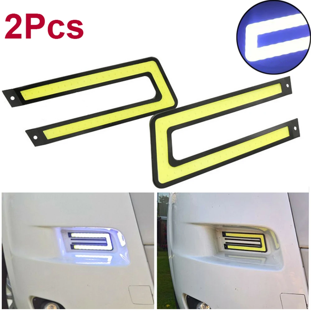 2Pcs Led Car Daytime Running Light Indicatori Di Direzione Accessori Per Peugeot Boxer Citroen Relay Fiat Ducato Camper Furgoni Drl