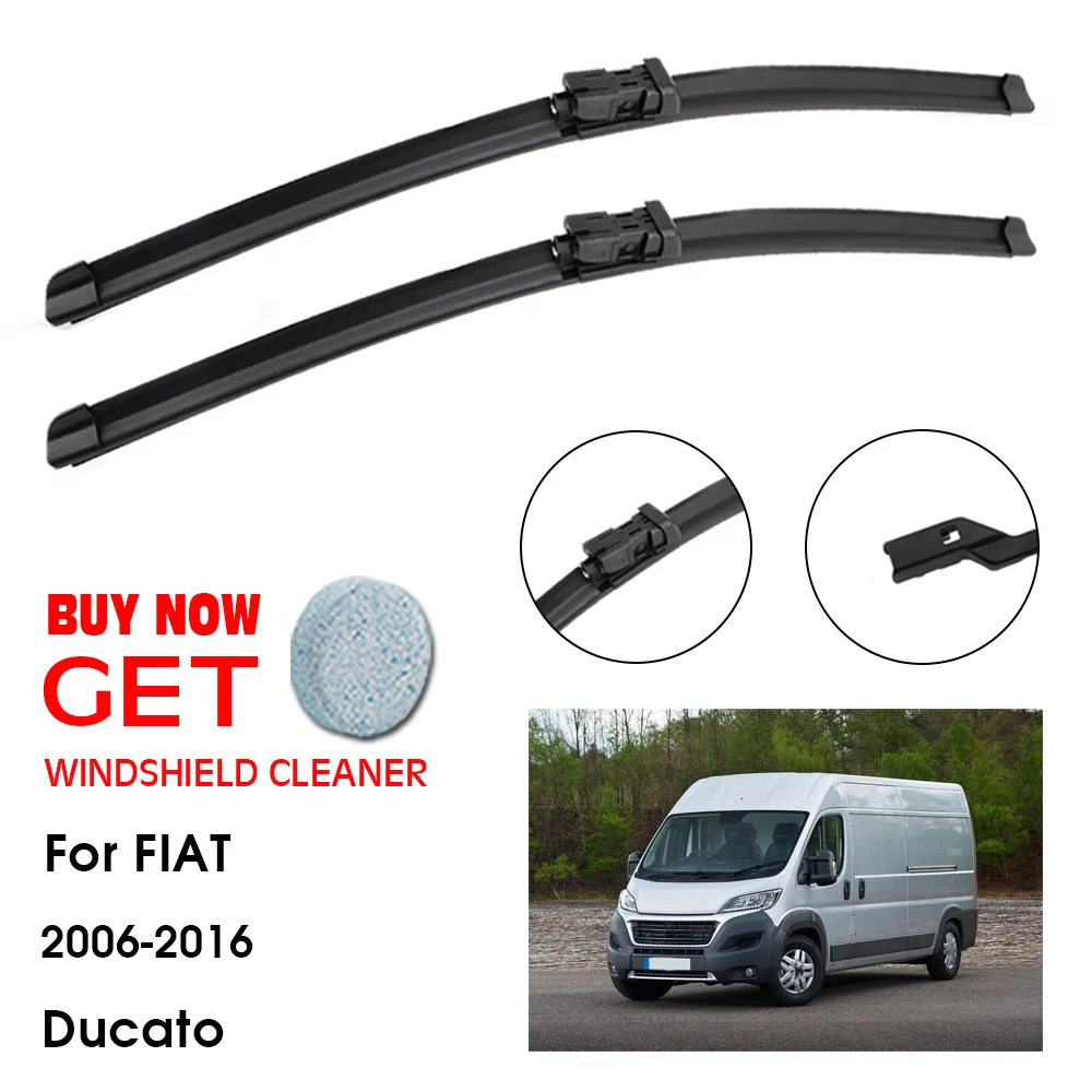Car Wiper Blade For Fiat Ducato 26+22" 2006-2016 Front Window Washer Windscreen Windshield Wipers Blades Accessories