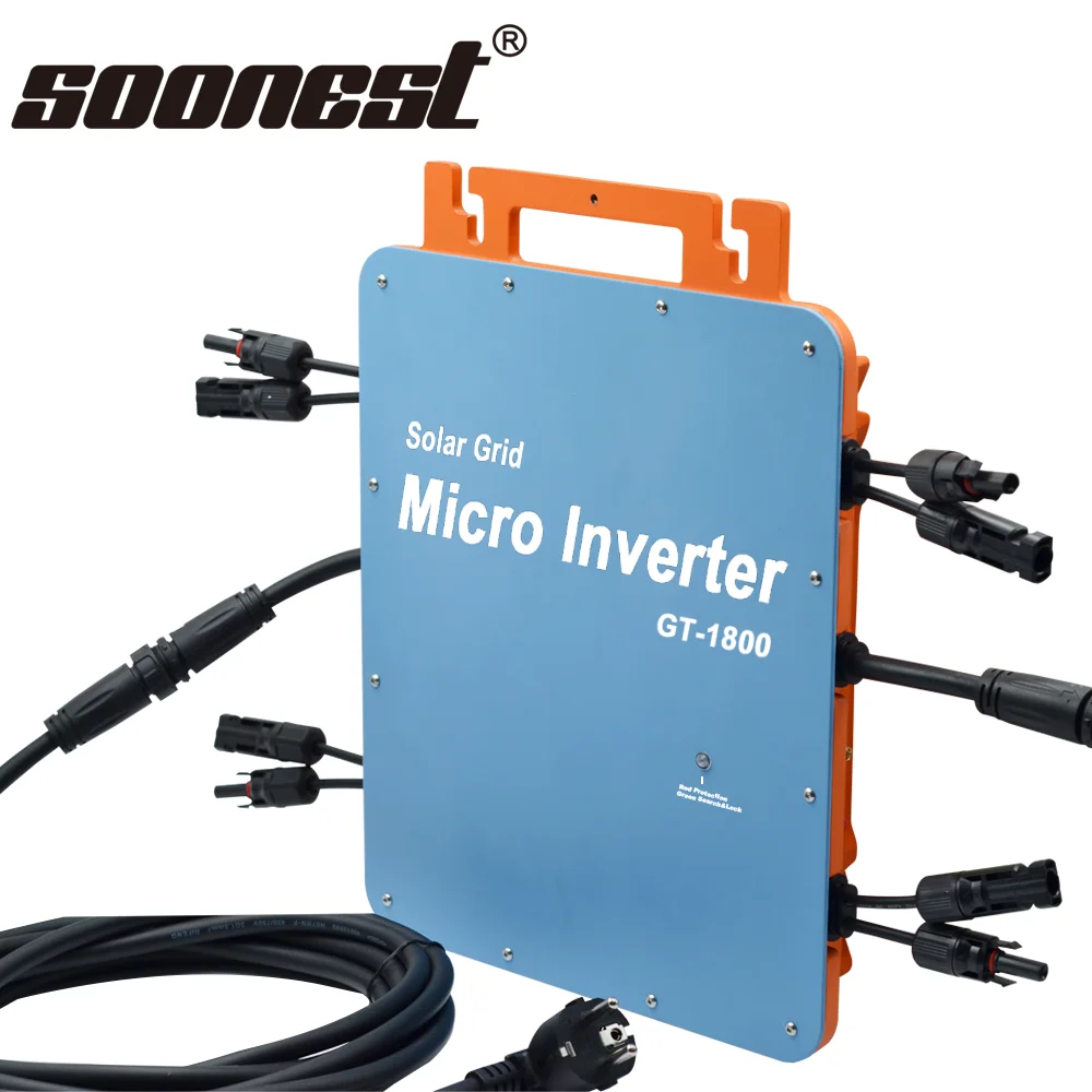 Commercio All'Ingrosso Di Fabbrica 1800W 2000W Microinverter 120V 230V 600W Micro Inverter Enphase Con Wifi