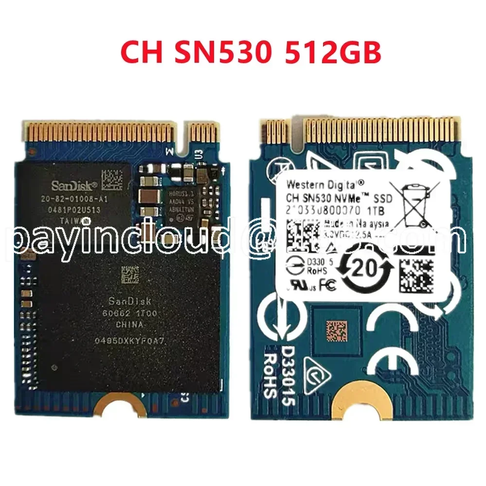 Wd Ch Sn530 1Tb 512Gb Espansione Ssd Supporto Xbox Series X/S Giochi Potenziati Recupero Rapido Tra Più Giochi