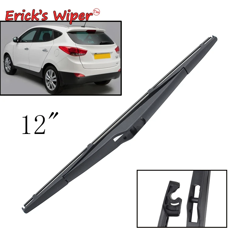 Ener'S Wiper 12 "Spazzola Tergicristallo Posteriore Per Hyundai Ix35 Tucson Lm 2010 - 2015 Parabrezza Parabrezza Portellone Finestra Spazzola Antipiog