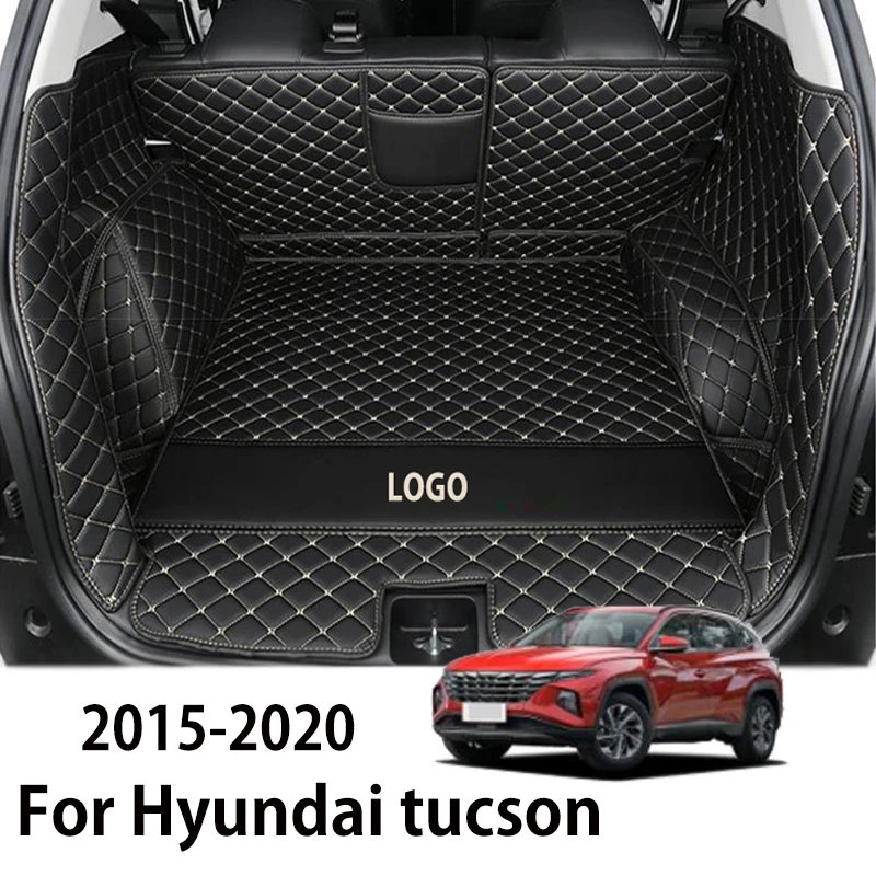 Tappetini Per Bagagliaio Auto Per Hyundai Tucson 2015 2016 2017 2018 2019 2020 Suv Cargo Liner Accessori Stivale Interno