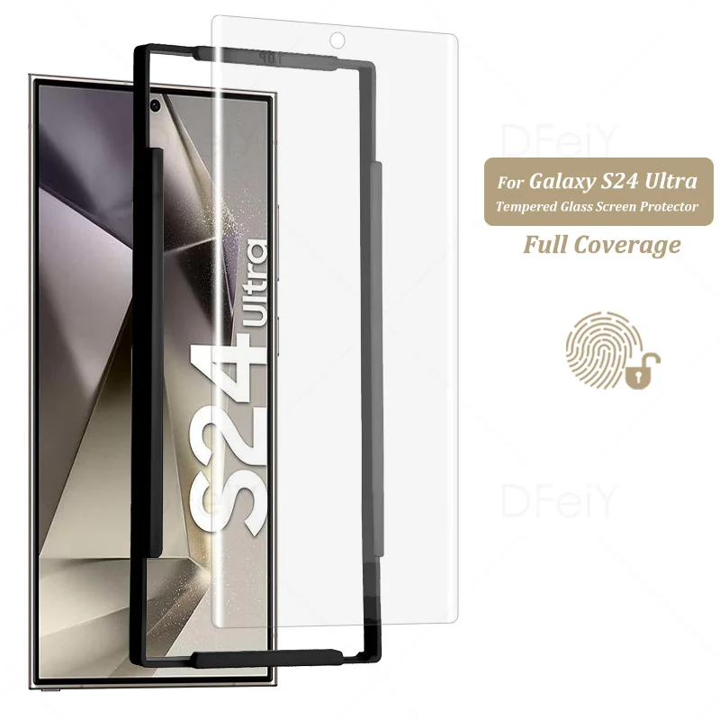 Pellicola Salvaschermo Per Samsung Galaxy S24 Ultra S24 Pellicola In Vetro Temperato Per Galaxy S23 S24 Plus S23 Fe Protector Glass