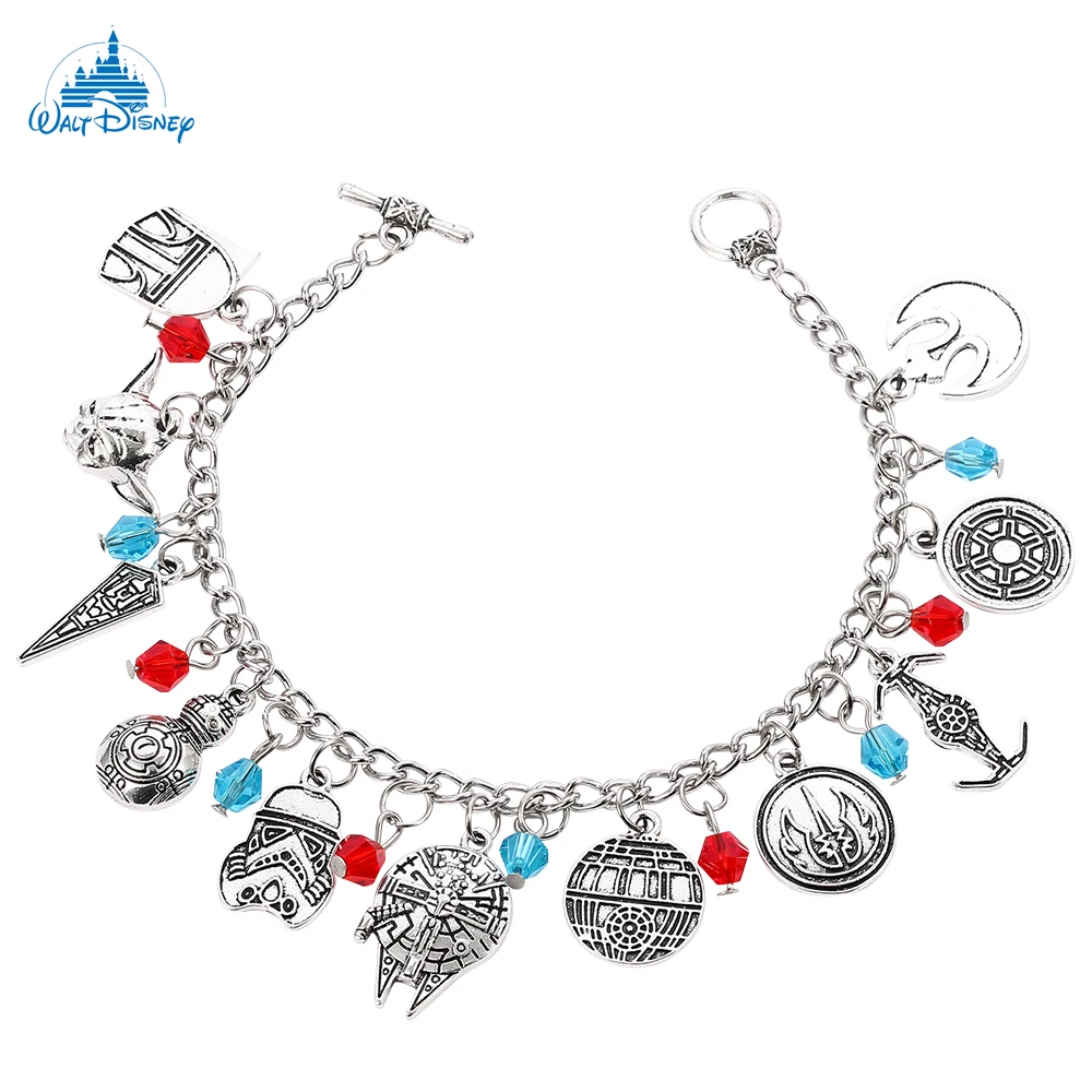 Disney Movies Millennium Falcon Jewelry Yoda Bracciale Fashion The Storm Troops Bracciale Accessori Regali Per I Fan