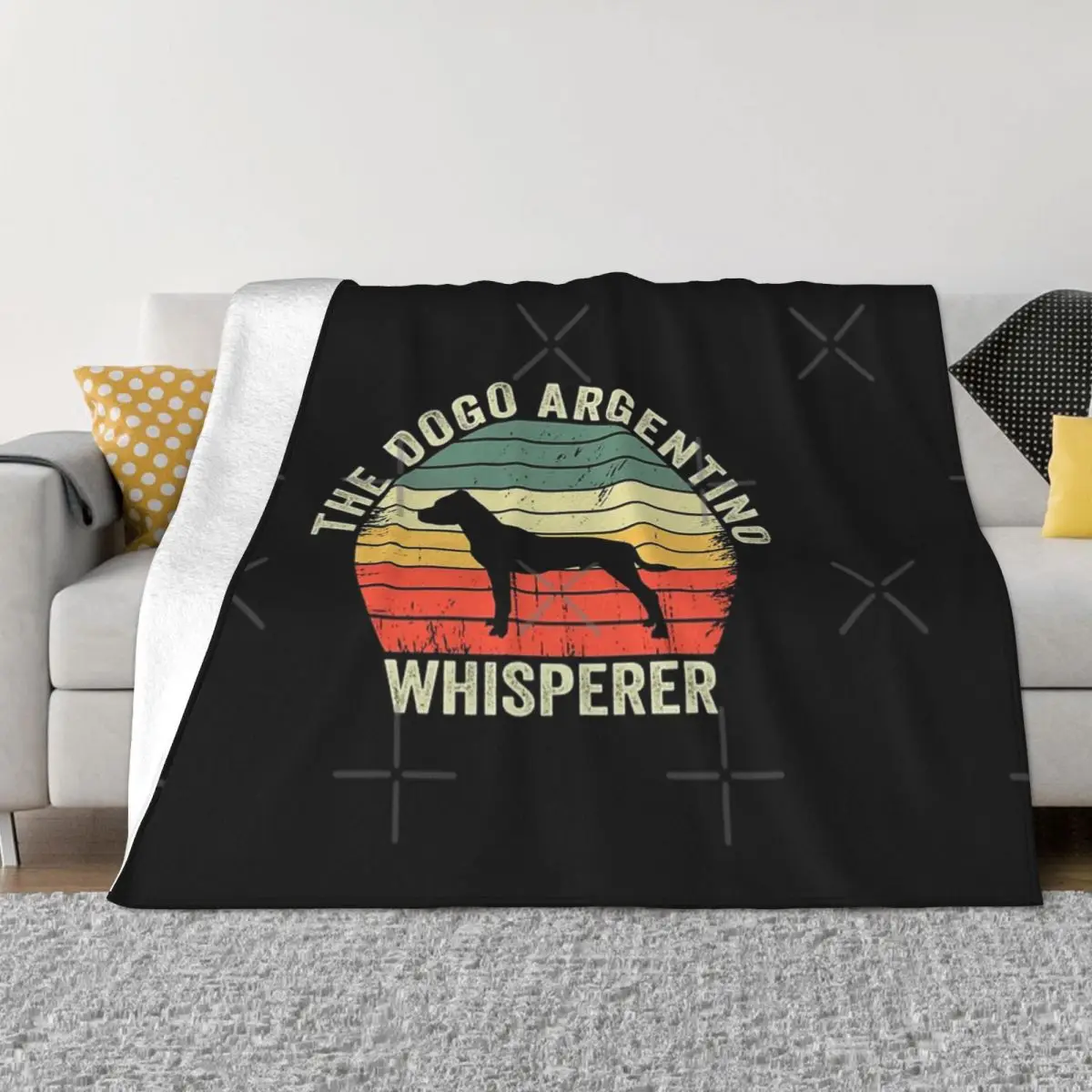 Cool Dogo Argentino Gift Shirtfunny Christmas Birthday Gift For Dogo Gift Coperta Copriletto Sul Letto Set Coperta Da Tiro