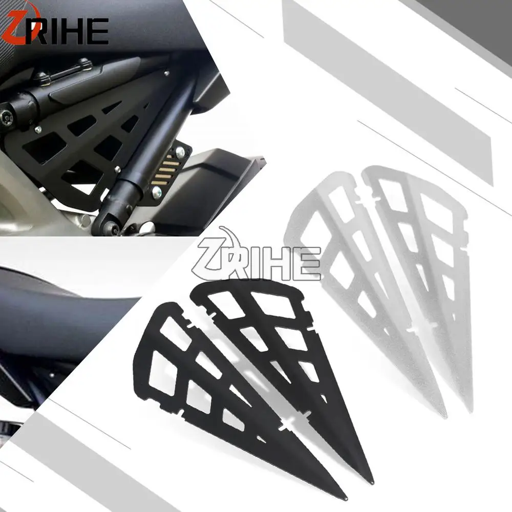 Motorcycle Accessories Frame Side Carters Guard Cover Hose Clamps  For Yamaha Mt-09 Fz09 Xsr900 Abarth Xsr 900 Mt09 Mt 09 Fz 09