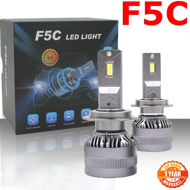 F5C 120W 12000Lm H7 H11 H8 H11 H1 Lampadine A Led Led H7 Kit Fari Fendinebbia H4 H7 H13 Lampade A Led Per Auto Lampadine A Led
