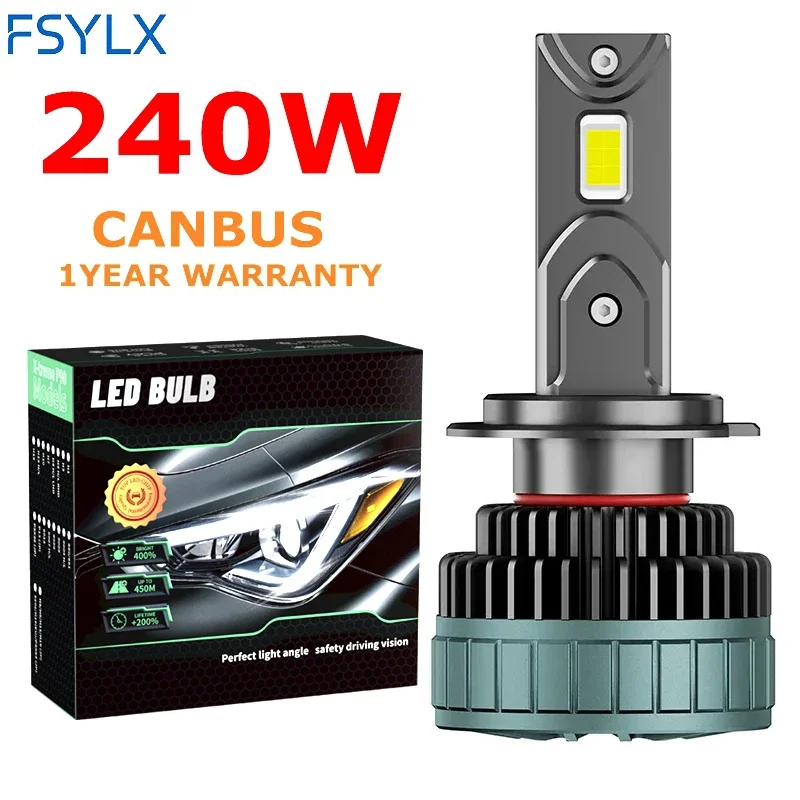 240W 20000Lm H7 Lampadina A Led Led H11 Kit Faro Fendinebbia H4 H7 880 H11 H1 9005 9012 K5C K6C