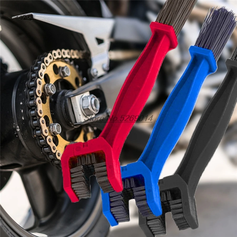 Coperchi Pulitore Spazzola Catena Moto Per Yamaha Yzf R125 Carenatura Bmw Gs Adventure Xtz 750 Carenatura Exc Harley Fat Bob Gold Ktm