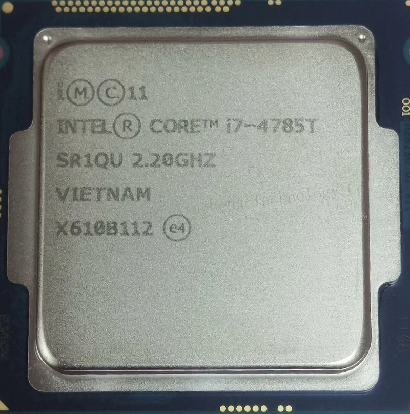 Processore Cpu Intel Core I7-4785T I7 4785T 2.2 Ghz Quad-Core Lga 1150