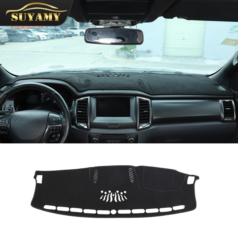 Per Ford Ranger Wildtrak 2015-2022 Car Dashboard Cover Dash Mat Parasole Pad Instrume Panel Tappeti Accessori Interni Lhd